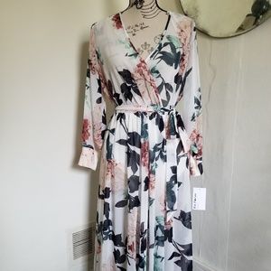 Chiffon floral dress